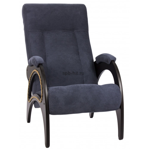 Кресло для отдыха 41 с лозойVerona denim blue/венге Кресло для отдыха 41 с лозойVerona denim blue/венге