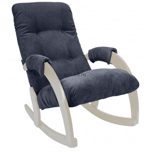 Кресло-качалка 67 Verona Denim blue/дуб шампань Кресло-качалка 67 Verona Denim blue/дуб шампань