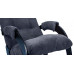 Кресло-качалка 67 Verona Denim blue/венге Кресло-качалка 67 Verona Denim blue/венге